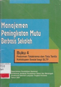 Image of Manajemen Peningkatan Mutu Berbasis Sekolah