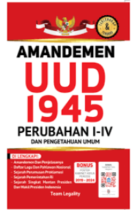 Image of UUD 1945 AMANDEMEN